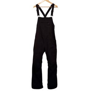 BURTON Avalon Bib Pant Womens Snowboard Ski overalls 17143 BLACK - M
